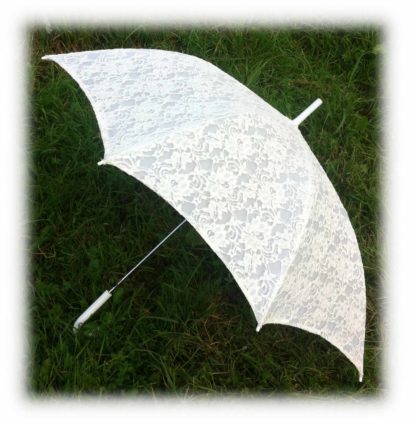 Свадебный зонт айвори модель Знт18 фото