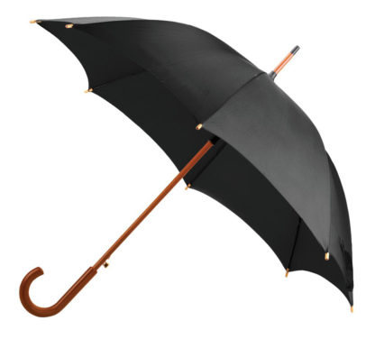 Черный зонт-трость модель Знт09 фото